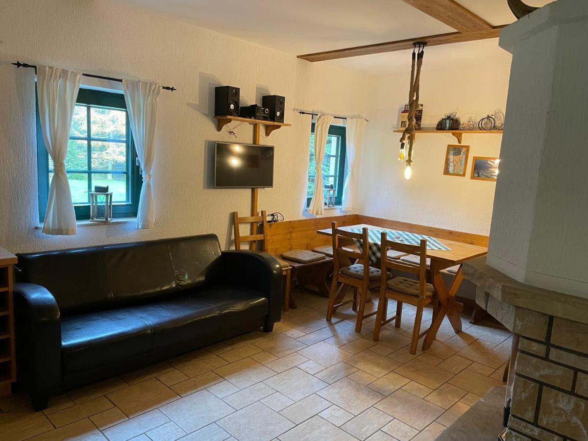Ferienhaus Bikehuette Rehnhaeusl Geising Luaran gambar