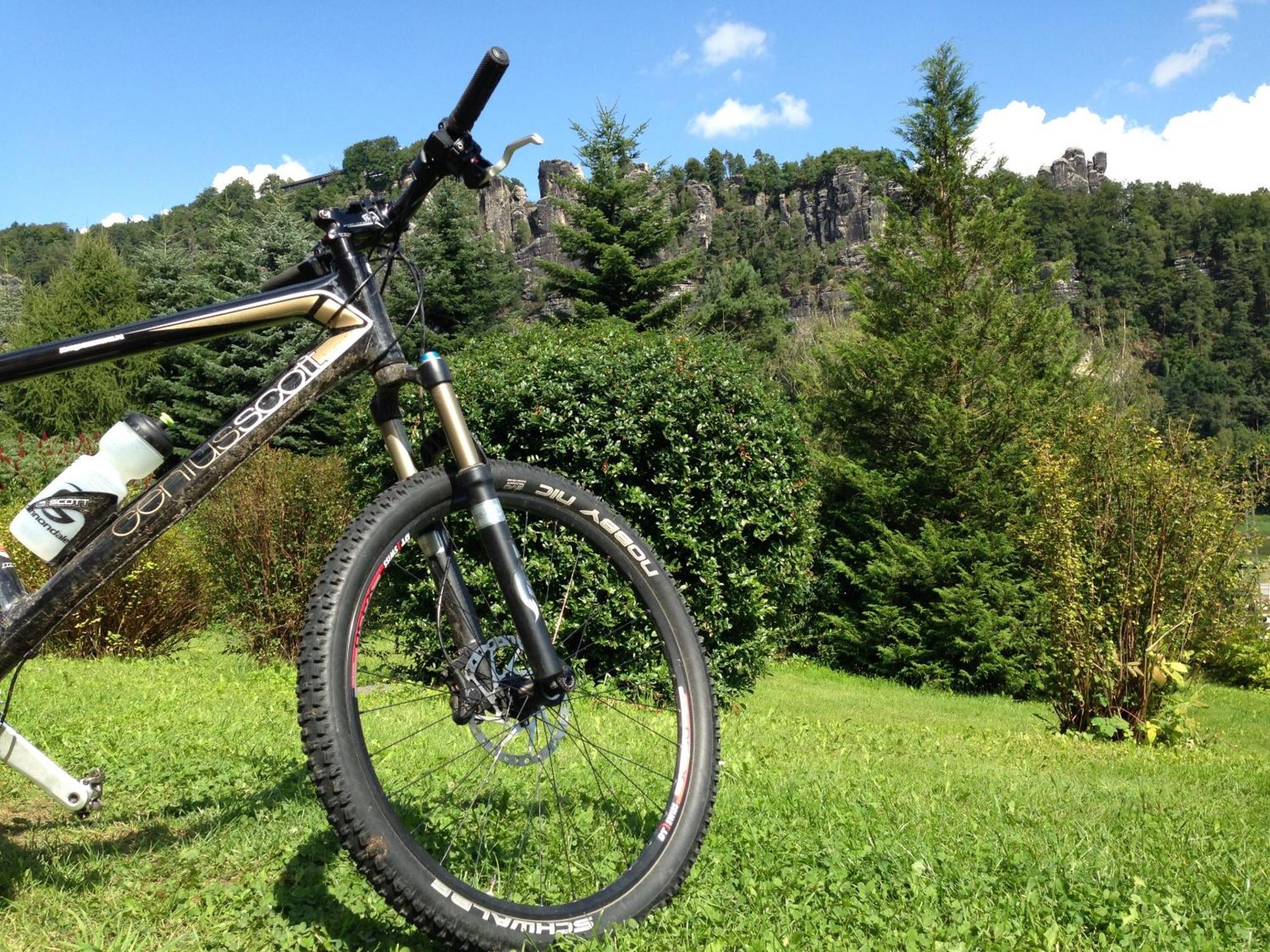 Ferienhaus Bikehuette Rehnhaeusl Geising Bilik gambar