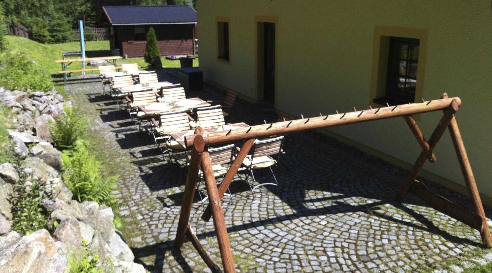 Ferienhaus Bikehuette Rehnhaeusl Geising Luaran gambar