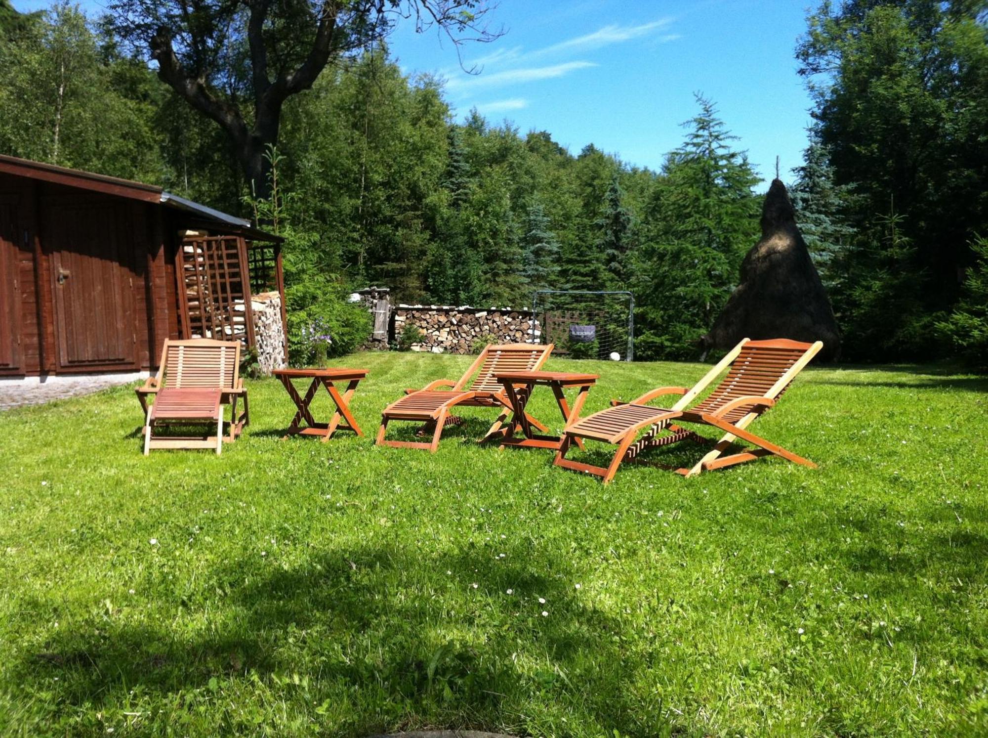 Ferienhaus Bikehuette Rehnhaeusl Geising Luaran gambar
