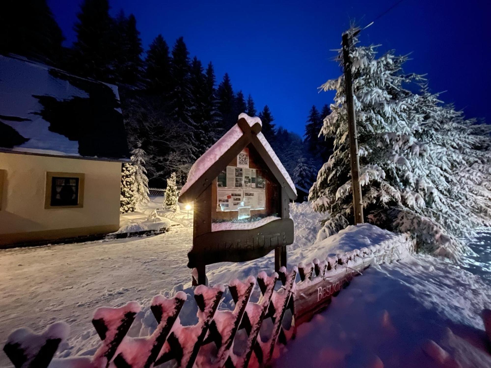 Ferienhaus Bikehuette Rehnhaeusl Geising Luaran gambar