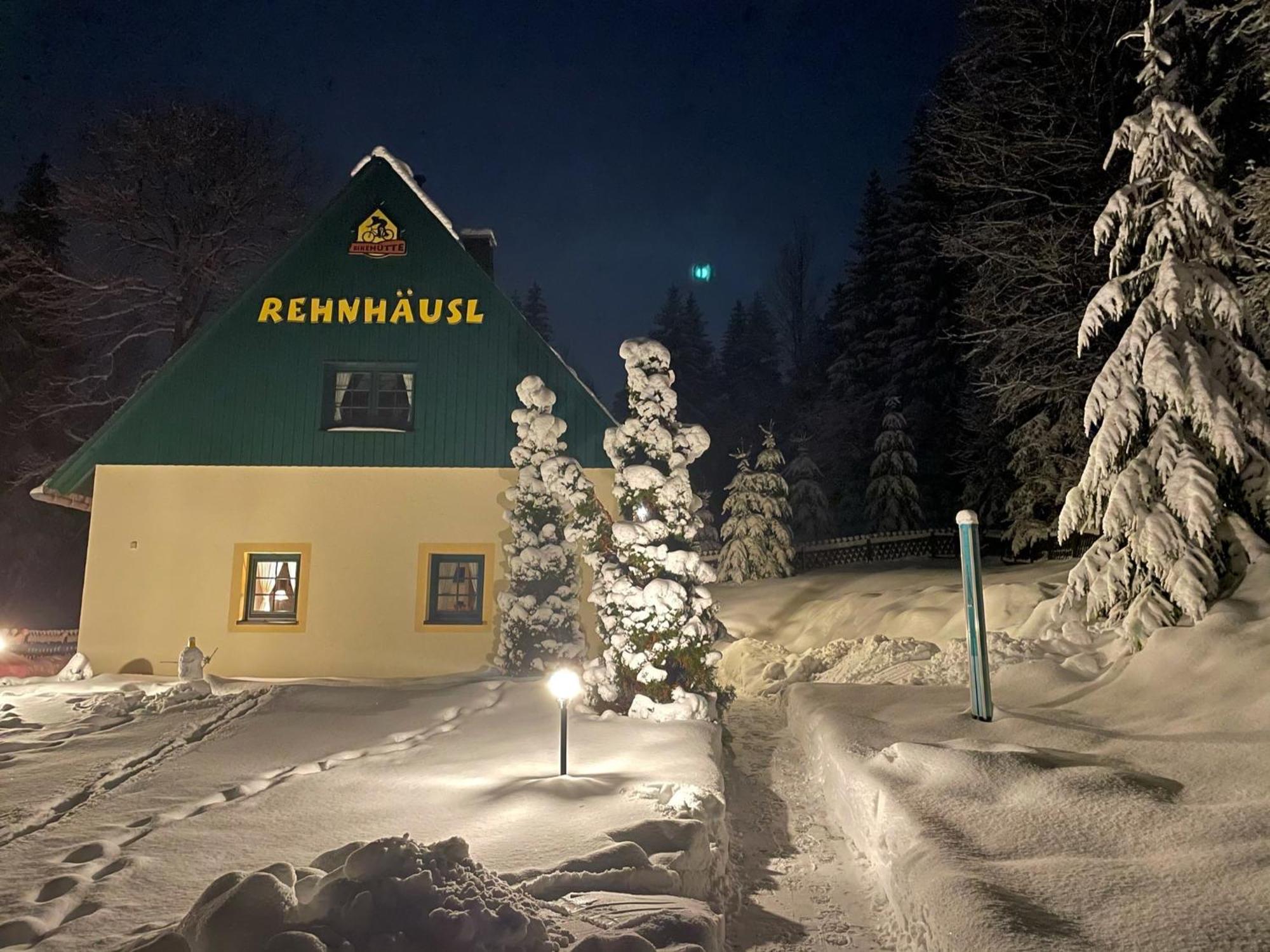 Ferienhaus Bikehuette Rehnhaeusl Geising Luaran gambar