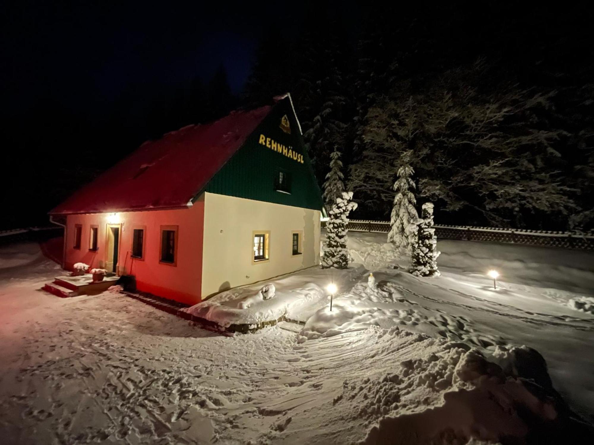 Ferienhaus Bikehuette Rehnhaeusl Geising Luaran gambar